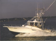 Marathon sportsfishing charters, deep sea fishing aborad the Reel Encounter II.